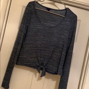 NEVER WORN Blue long sleeve shirt